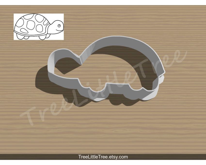 Turtle Cookie Cutter. Animal Cookie Cutter