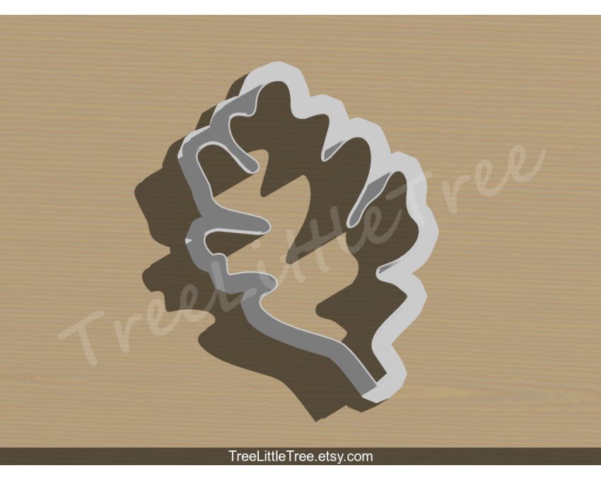 Leaf Style2 Cookie Cutter.Unique Cookie Cutter