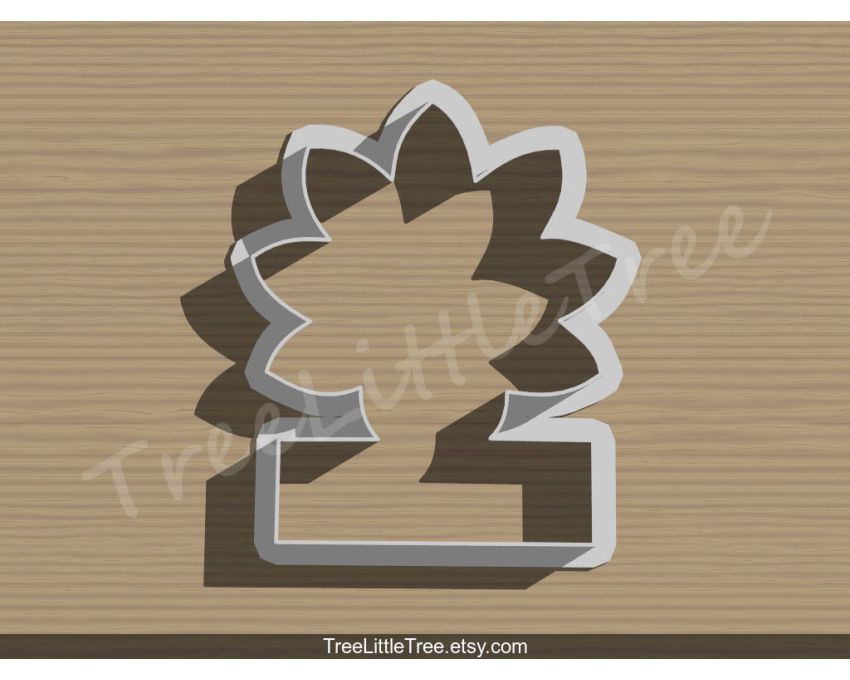 Turkey Cookie Cutter. Thanksgiving Cookie Cutter