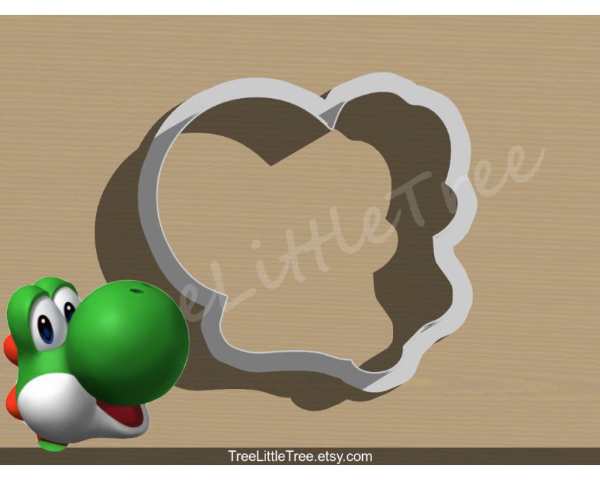 Mario-dragon Cookie Cutter. Super Mario Cookie Cutter
