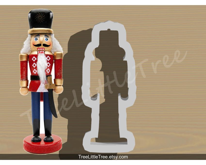 Nutcracker Cookie Cutter. Christmas Cookie Cutter