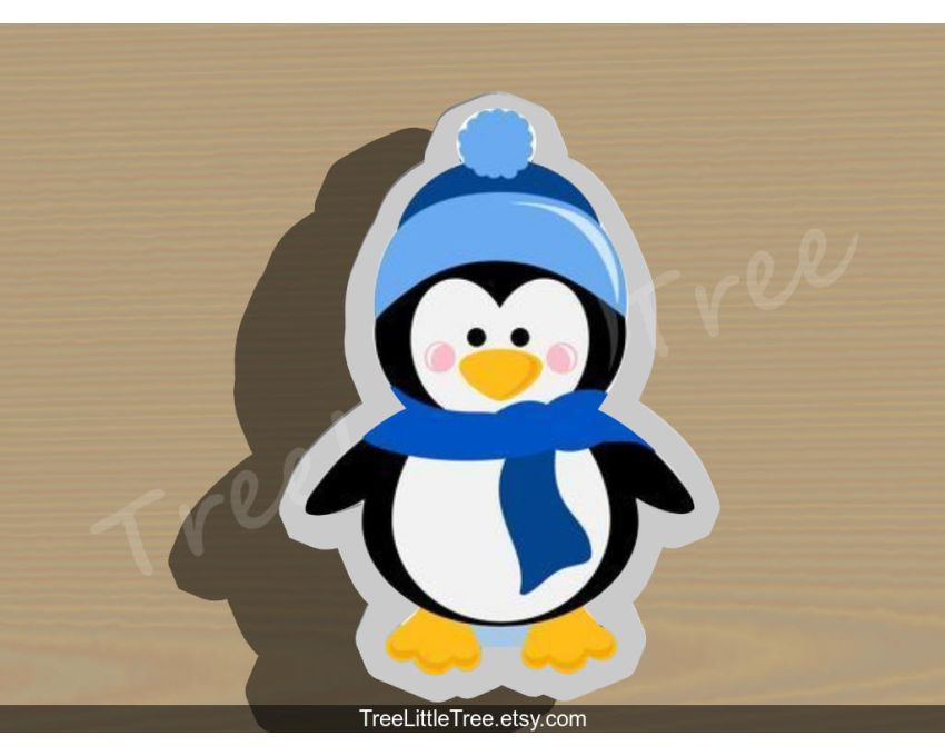 Penguin Cookie Cutter. Animal Cookie Cutter