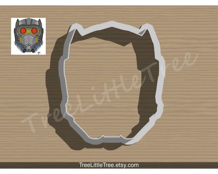 Star Lord Cookie Cutter. Star Wars Cookie Cutter