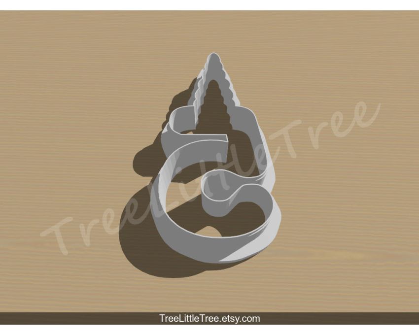 Unicorn Number Five Cookie Cutter. Unicorn Cookie Cutter