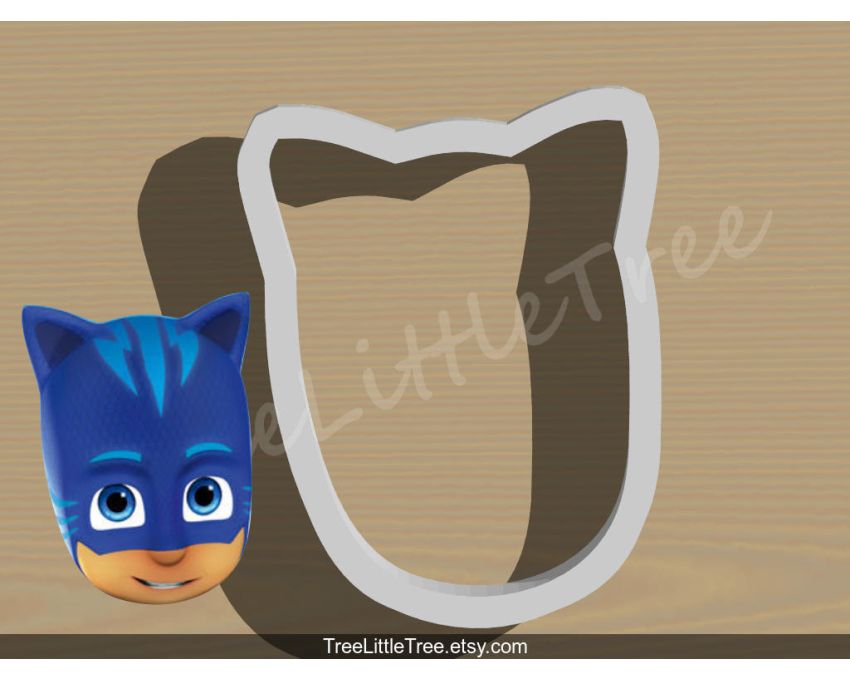 Cat boy Cookie Cutter. PJ masks cookie cutter