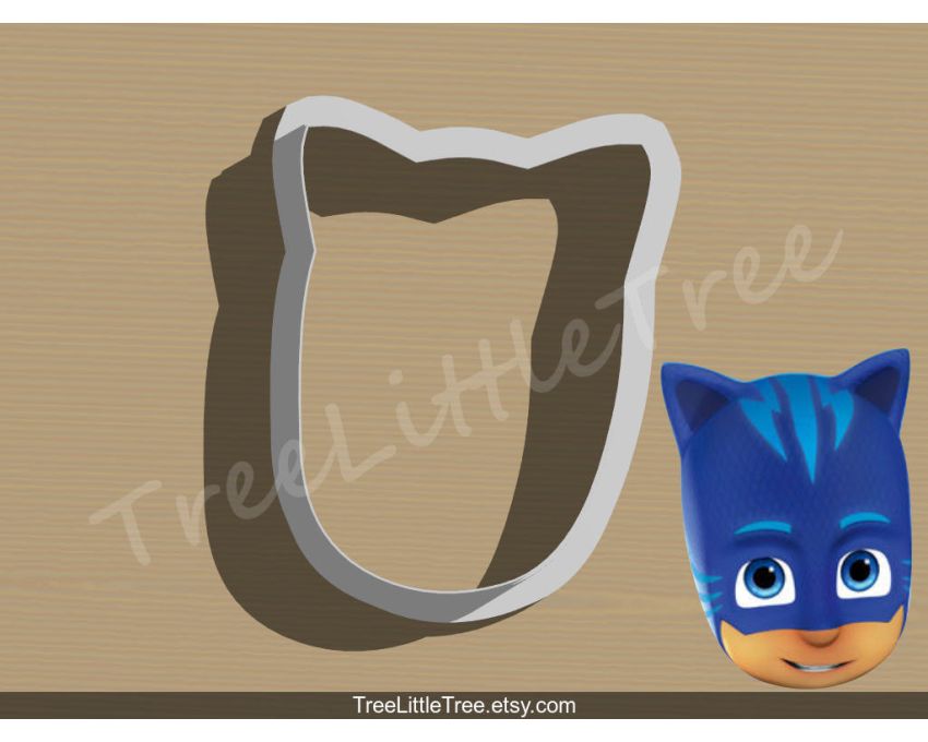 Cat boy Cookie Cutter. PJ masks cookie cutter