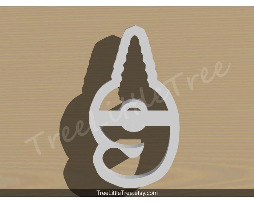 Unicorn Number Nine Cookie Cutter. Unicorn Cookie Cutter