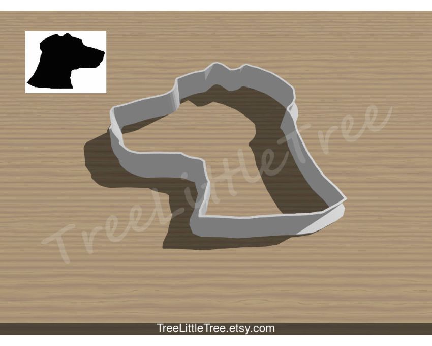 Labrador Retriever Dog Cookie Cutter. Pet Cookie Cutter