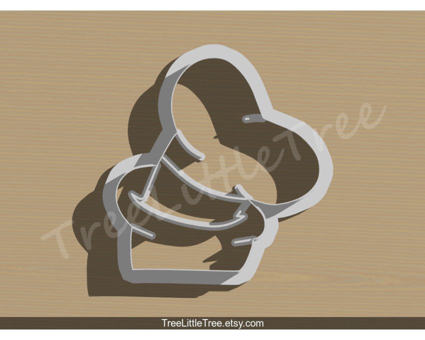 Goofy Hat Cookie Cutter. Unique Cookie Cutter