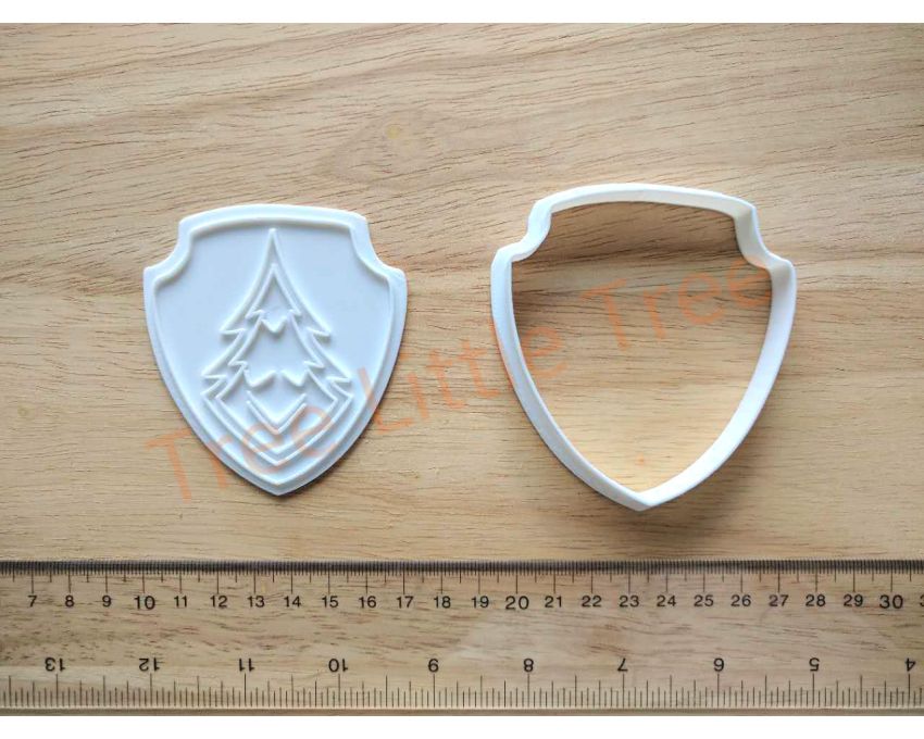 Everest Paw Patrol Cookie Cutter and Stamp Set. PAW Patrol Cookie Cutter