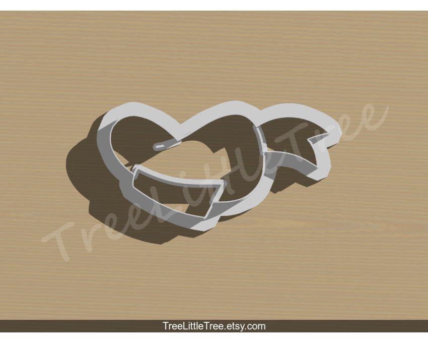 Donald Duck Hat Cookie Cutter. Cartoon Cookie Cutter