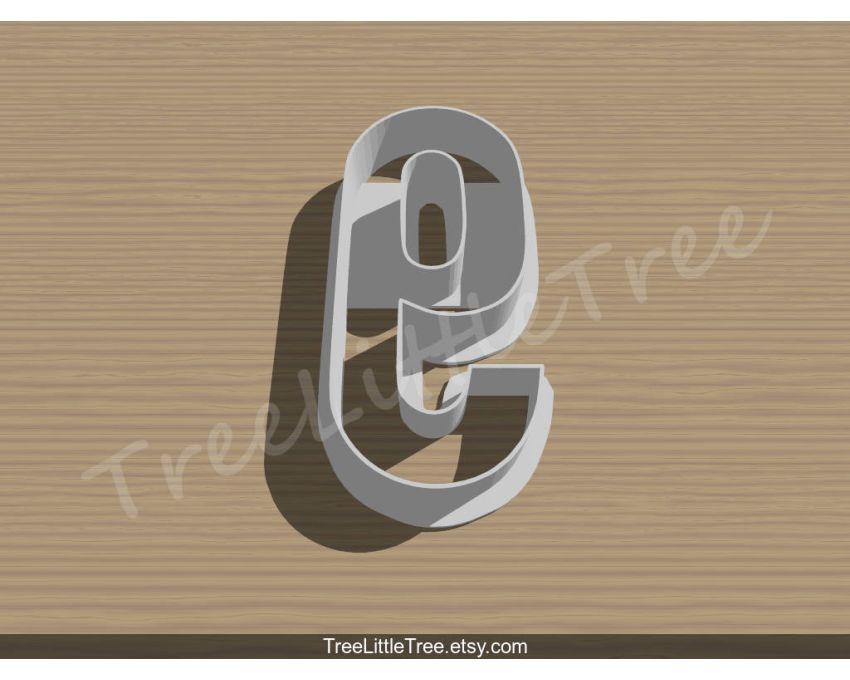 Number Nine Cookie Cutter. Number Cookie Cutter