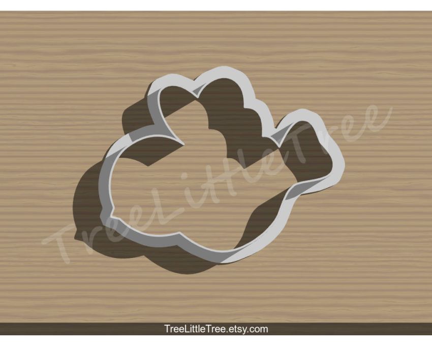 Little Bird Cookie Cutter. Animal Cookie Cutter