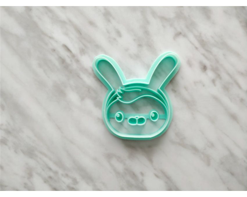 Tweak Bunny Cookie Cutter. Cartoon Cookie Cutter