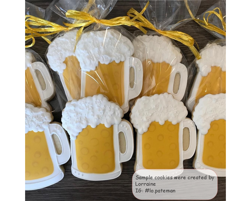 Beer Mug Cookie Cutter. Unique Cookie Cutter