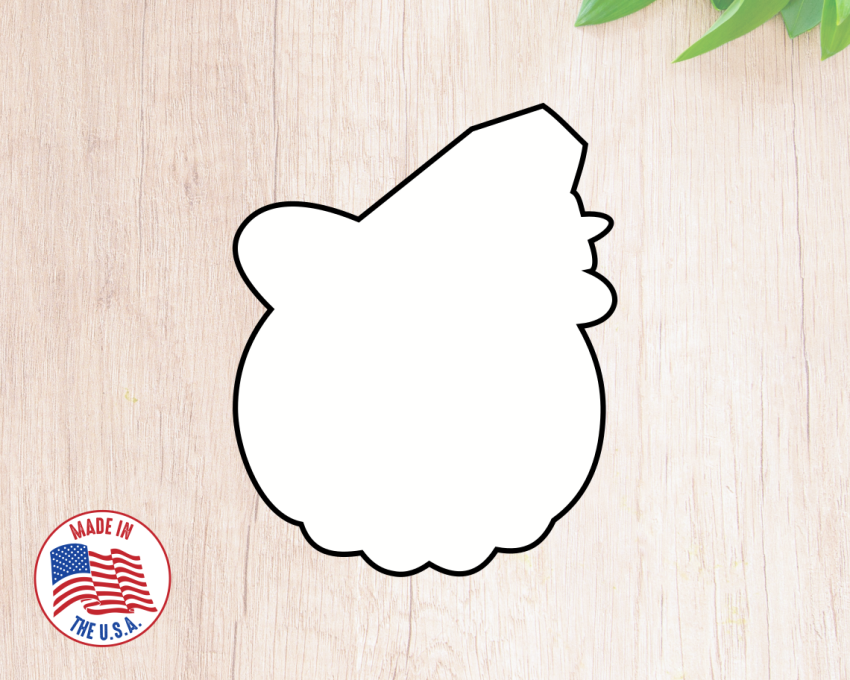 Laughing Pumpkin With Witch Hat Cookie Cutter. Halloween Cookie Cutter. 