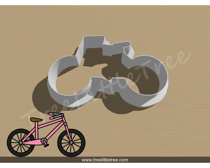 Bicycle Hat Cookie Cutter. Transportation Cookie Cutter