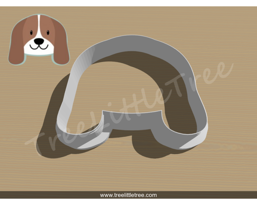 Beagle Dog Cookie Cutter. Pet Cookie Cutter