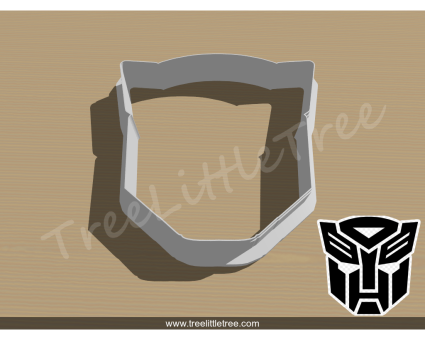 Transformer Symbol Cookie Cutter. Transformer Cookie Cutter. Movie Cookie Cutter
