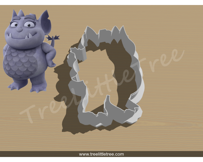 Gregoria Cutter. Disney cookie cutter. Vampirina Cookie Cutter