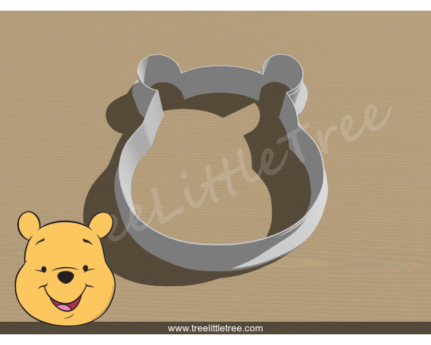 Winnie Pooh Cookie Cutter. Disney Cookie Cutter. Cartoon Cookie Cutter