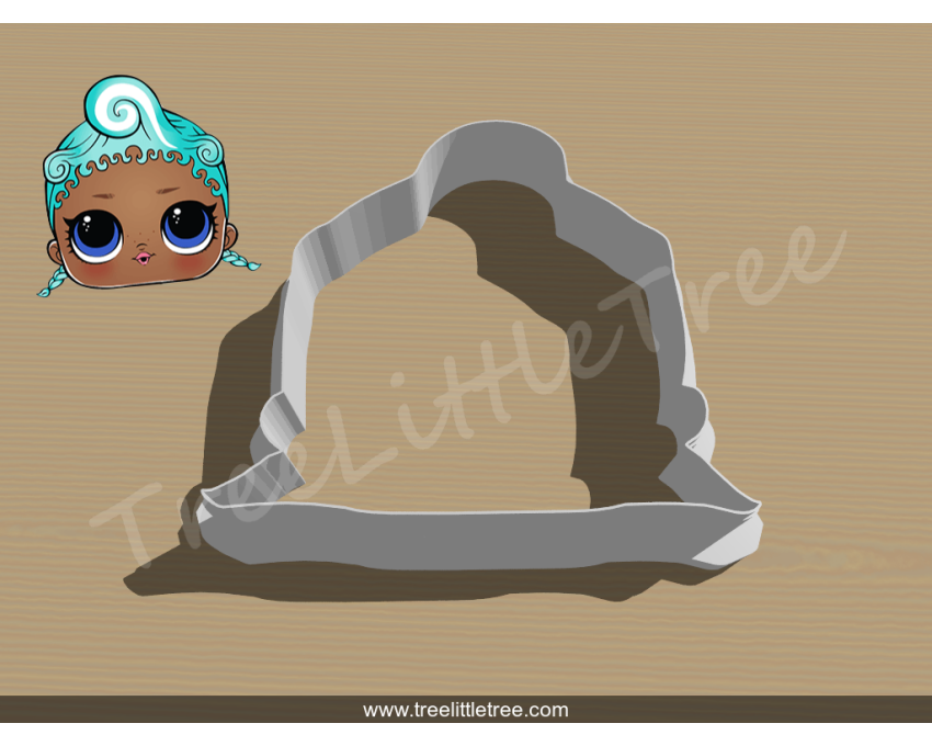 Precious Cookie Cutter. LOL Dolls Cookie Cutter