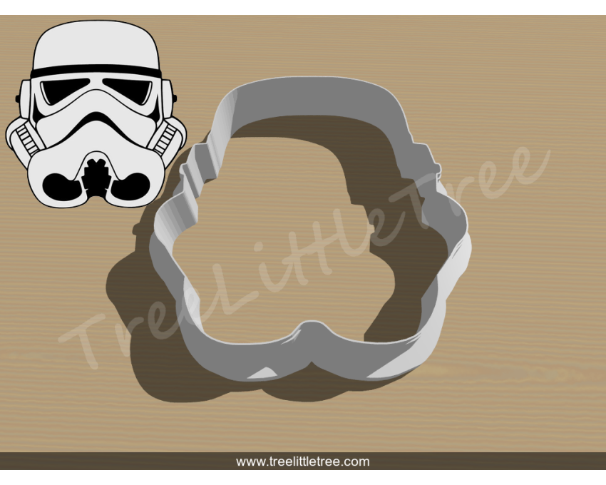 Stormtrooper Cookie Cutter. Star Wars Cookie Cutter