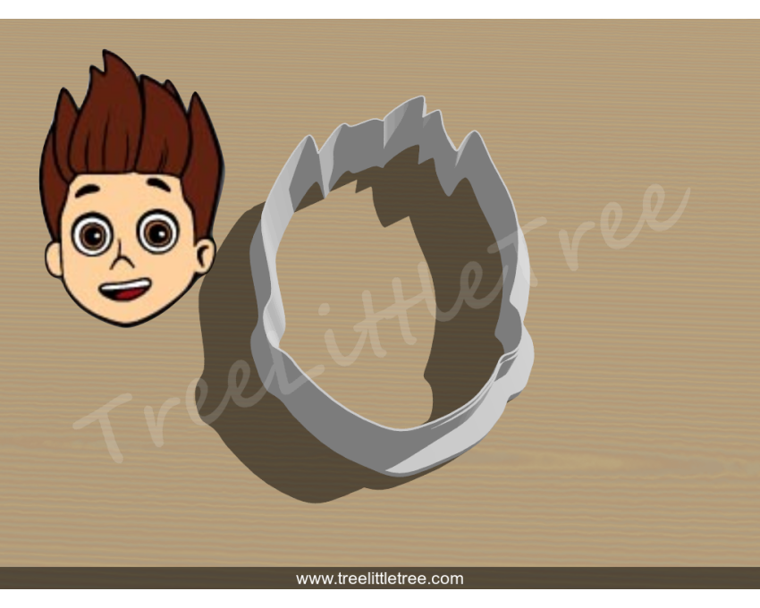 Ryder Cookie Cutter. Cartoon Cookie Cutter. PAW Patrol Cookie Cutter