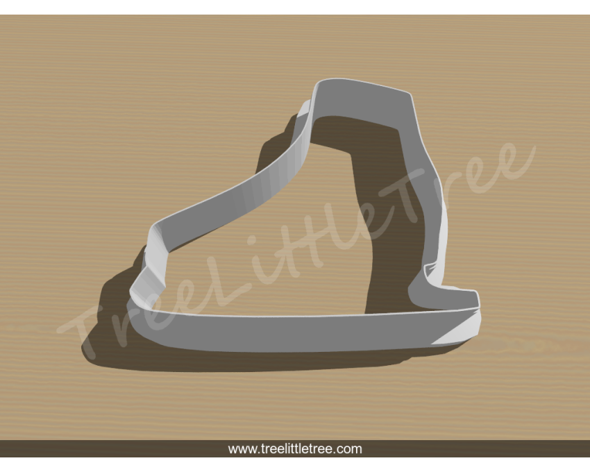 Figure Skating Cookie Cutter. Sports Cookie Cutter