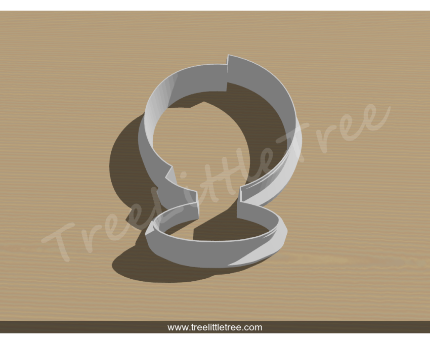 World Globe Cookie Cutter. Unique Cookie Cutter