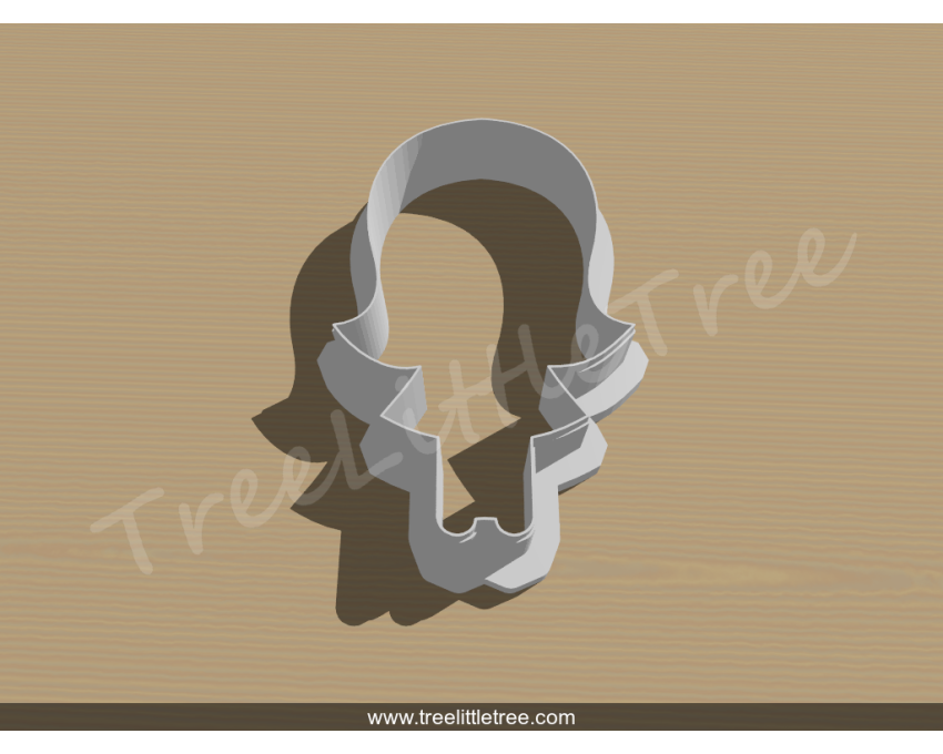 Girl Cookie Cutter. School/Grad Cookie Cutter