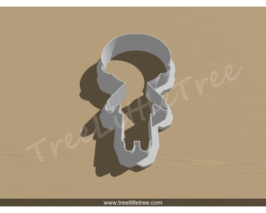 Boy Cookie Cutter. School/Grad Cookie Cutter