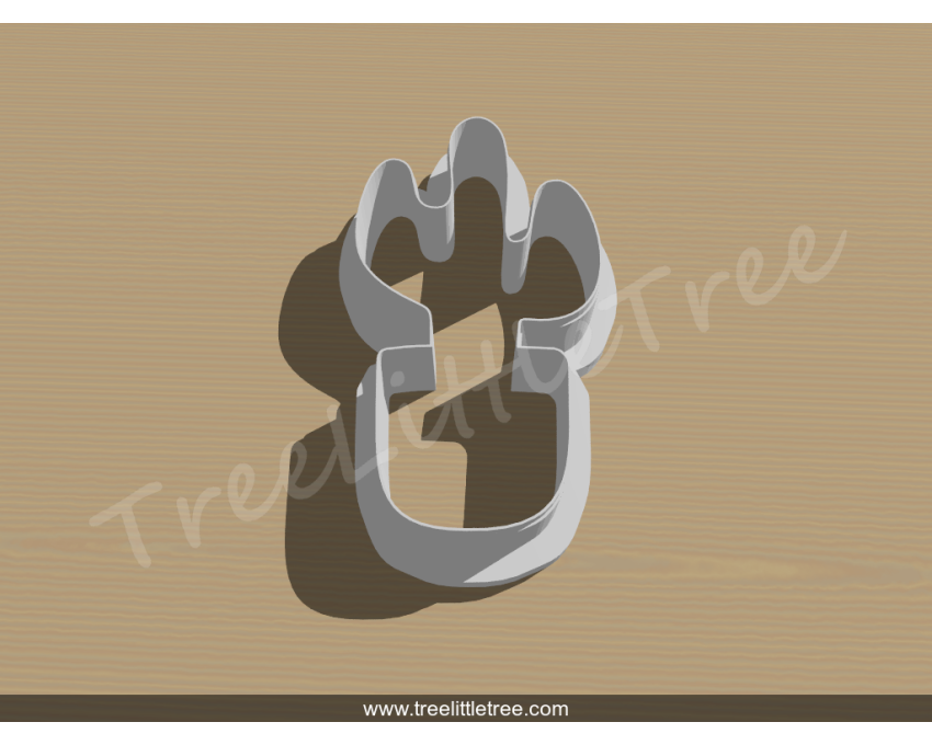 Cactus in Pot Cookie Cutter. Plant Cookie Cutter