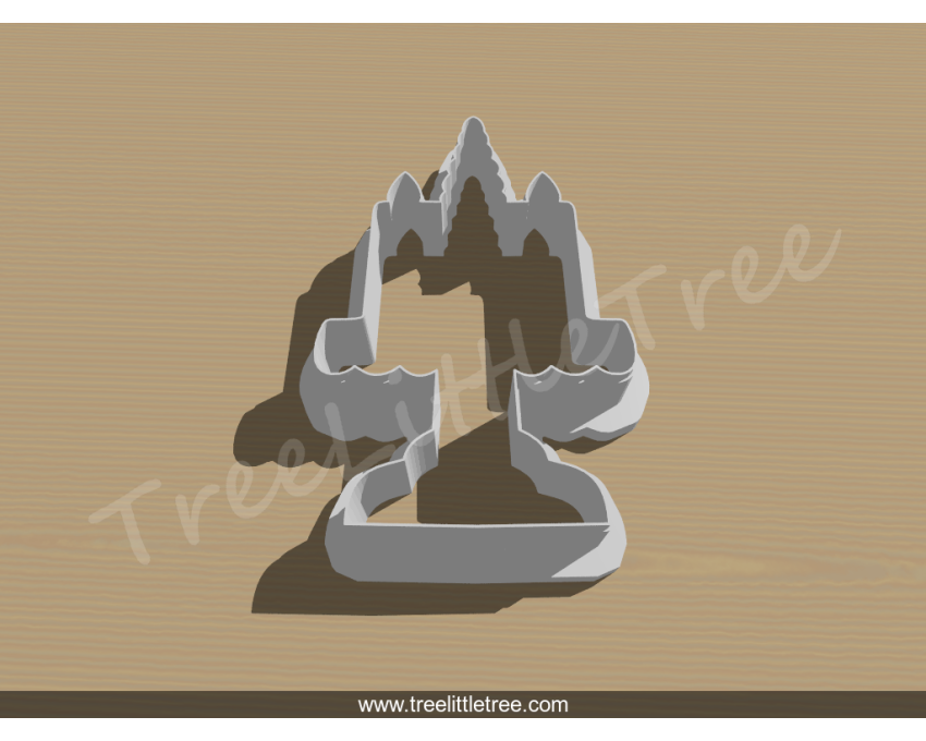 Unicorn Cake Stand Cookie Cutter. Unicorn Cookie Cutter