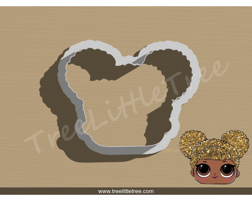 Queen Bee Cookie Cutter. LOL Dolls Cookie Cutter
