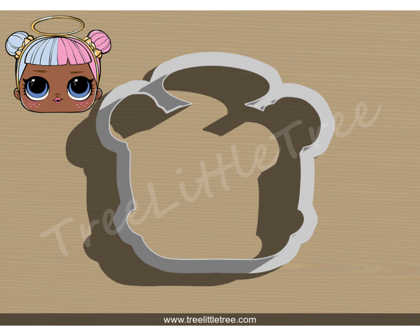 Sugar Cookie Cutter. LOL Dolls Cookie Cutter
