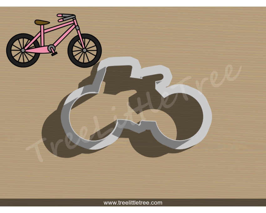 Bicycle Hat Cookie Cutter. Transportation Cookie Cutter