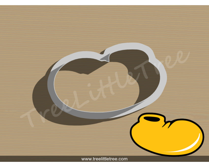 Mickey Mouse Shoe Cookie Cutter. Disney cookie cutter. Cartoon Cookie Cutter