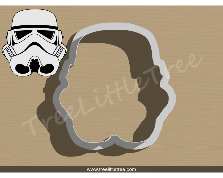 Stormtrooper Cookie Cutter. Star Wars Cookie Cutter