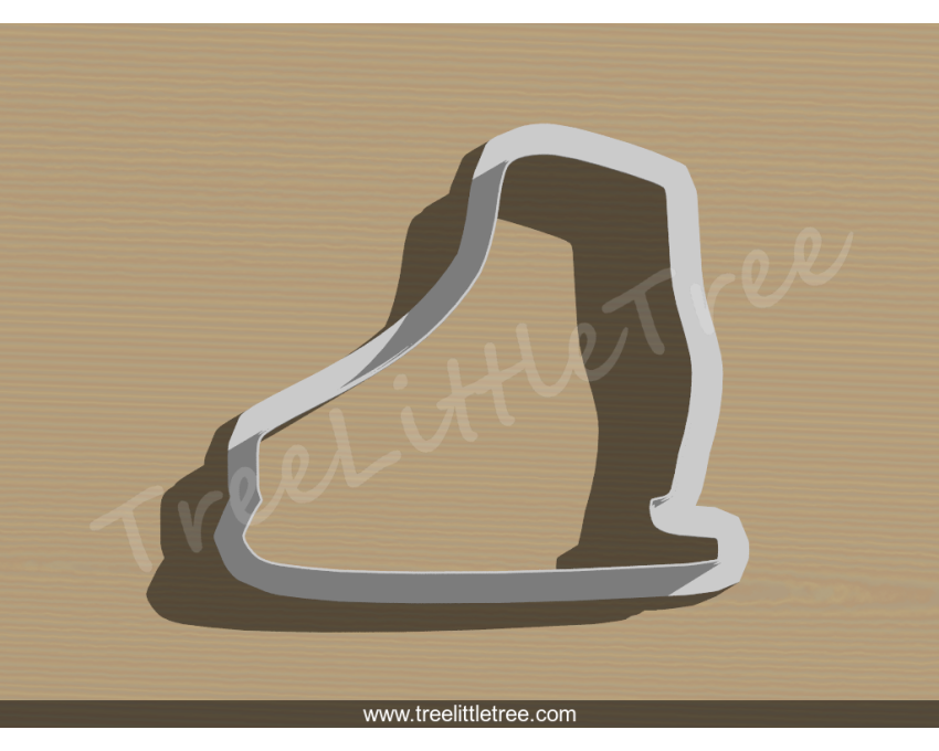 Figure Skating Cookie Cutter. Sports Cookie Cutter