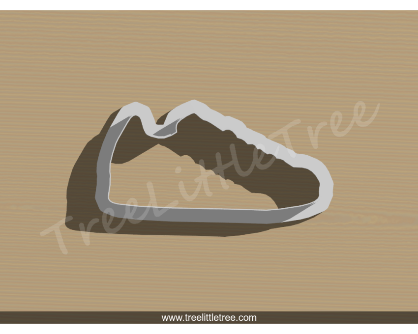 Adidas Shoe Cookie Cutter. Sports Cookie Cutter