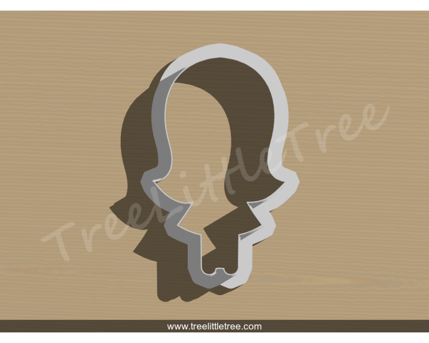 Girl Cookie Cutter. School/Grad Cookie Cutter