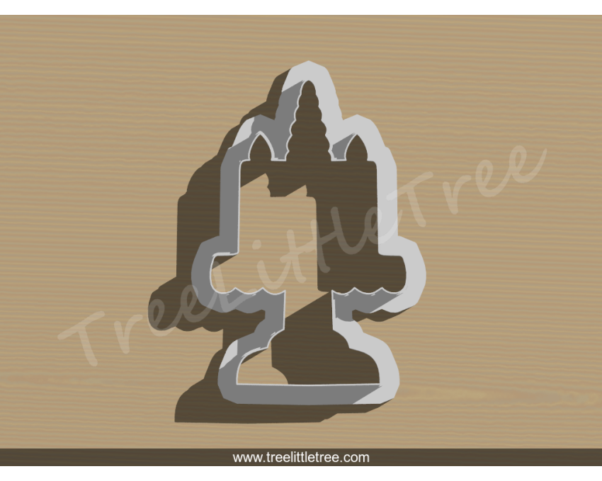 Unicorn Cake Stand Cookie Cutter. Unicorn Cookie Cutter
