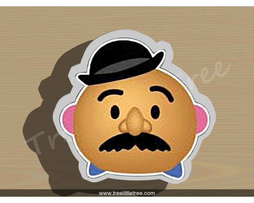 Toy Story Mr. Potato Cutter. Disney cookie cutter. Cartoon Cookie Cutter