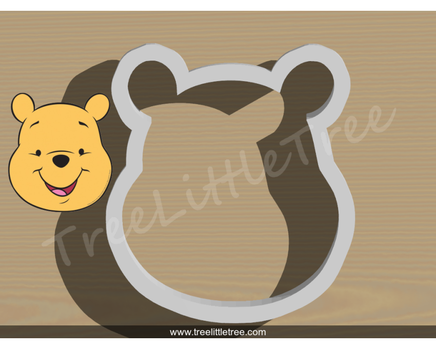 Winnie Pooh Cookie Cutter. Disney Cookie Cutter. Cartoon Cookie Cutter