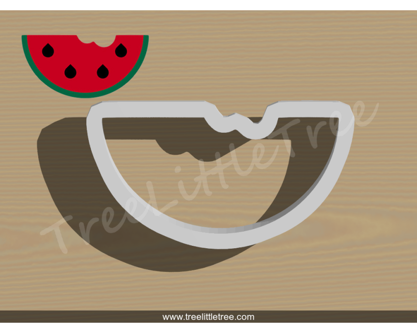 Watermelon Slice Cookie Cutter. Fruit Cookie Cutter