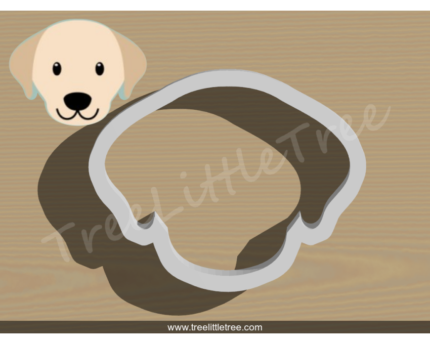 Golden Retriever Puppy Cookie Cutter. Pet Cookie Cutter