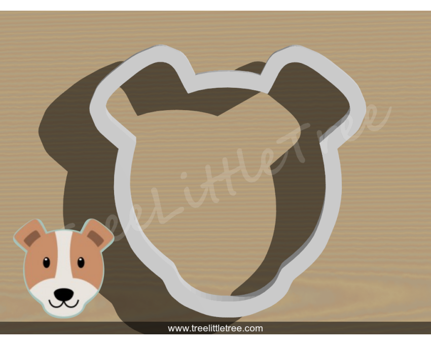 Dog Head Cookie Cutter. Pet Cookie Cutter