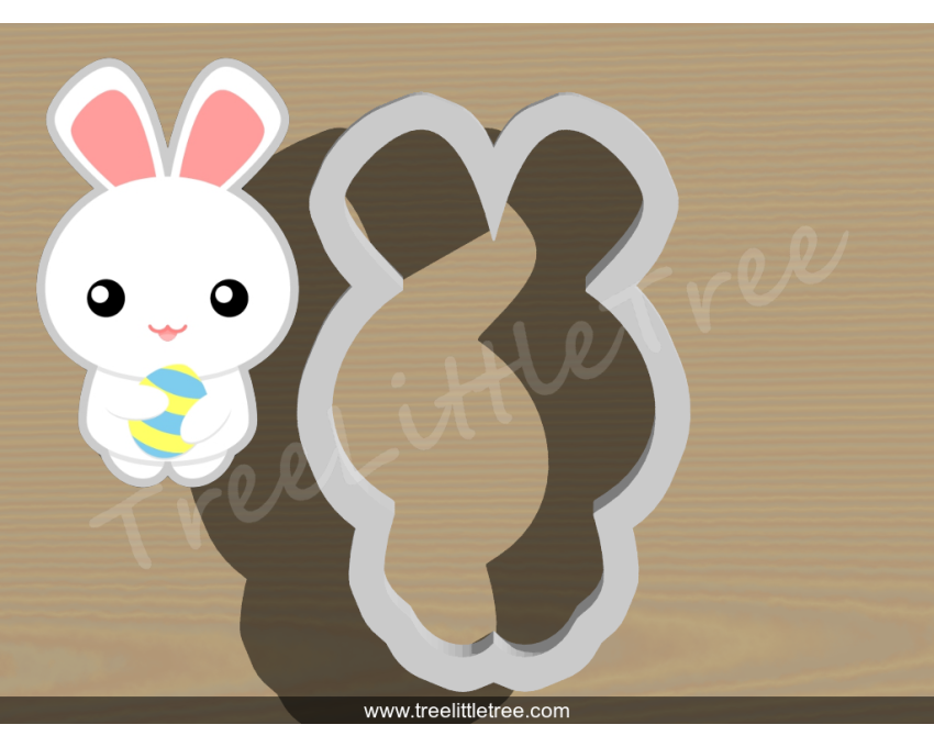 Cute Bunny Cookie Cutter. Easter Cookie Cutter