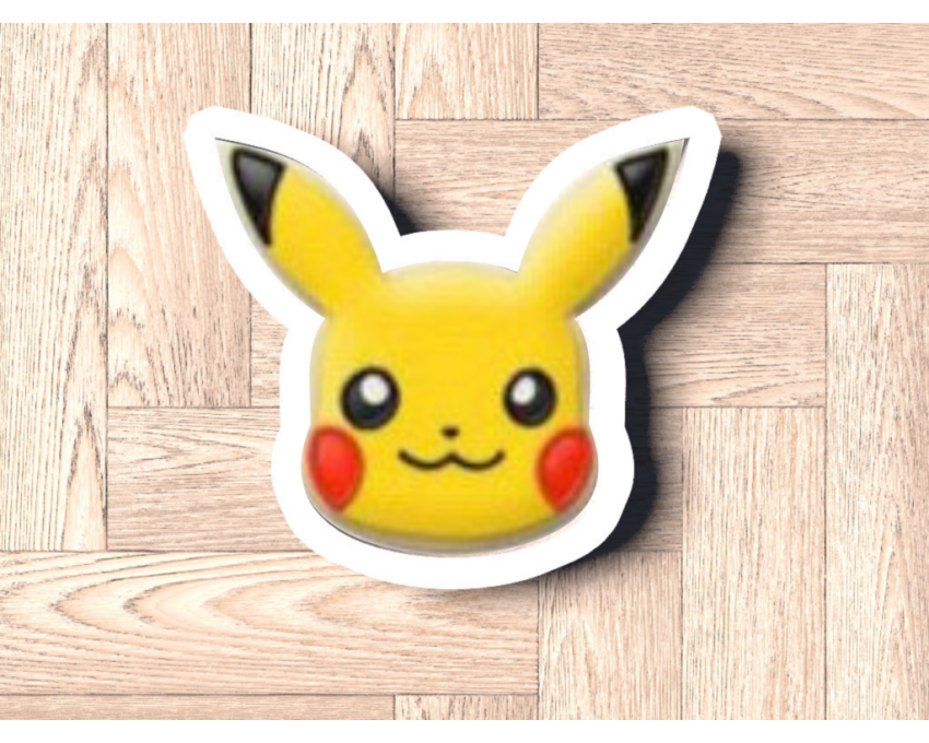 Pikachu Head Cookie Cutter. Pokemon Cookie Cutter
